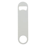 sublimation blank stainless steel white bar blade bottle opener