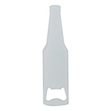 sublimation blank stainless steel white bottle opener