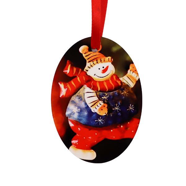 sublimation blank plastic xmas tree decoration